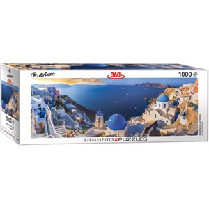 Eurographics (6010-5300) - "Santorini Greece" - 1000 pieces puzzle