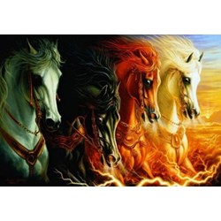 Anatolian (PER3902) - "The Four Horses of the Apocalypse" - 2000 pieces puzzle