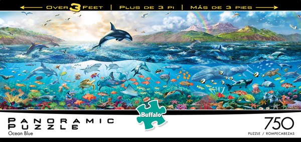 Buffalo Games (14052) - Adrian Chesterman: "The Big Blue Sea" - 750 pieces puzzle
