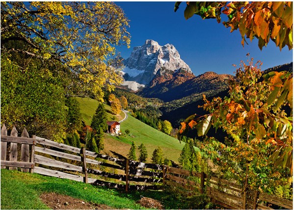 Ravensburger (19423) - "Mountainous Italy" - 1000 pieces puzzle