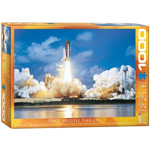 Eurographics (6000-4608) - "Space Shuttle Take-off" - 1000 pieces puzzle