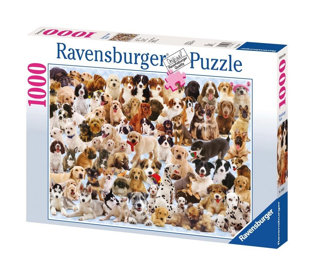 Ravensburger dogs galore deals 1000-piece jigsaw puzzle