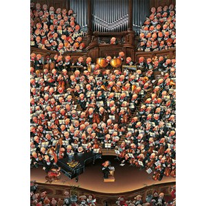 Heye (08660) - Jean-Jacques Loup: "Orchestra" - 2000 pieces puzzle