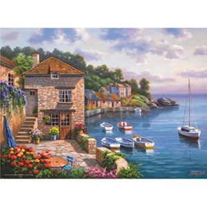 Anatolian (PER3117) - Sung Kim: "Harbour Garden" - 1000 pieces puzzle