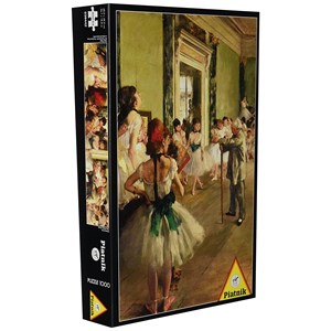 Piatnik (539442) - Edgar Degas: "The Dance Class" - 1000 pieces puzzle