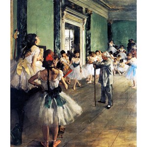 Piatnik (539442) - Edgar Degas: "The Dance Class" - 1000 pieces puzzle