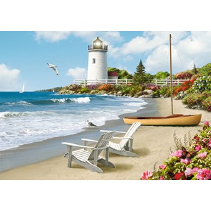 Ravensburger (13535) - Alan Giana: "Sunlit Shores" - 300 pieces puzzle