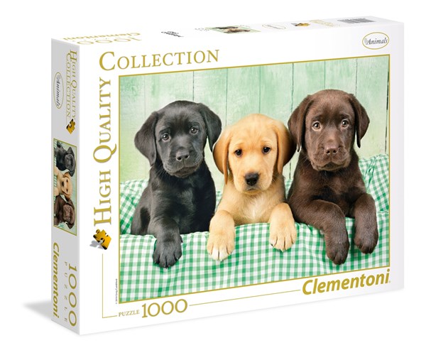Clementoni (39279) - Greg Cuddiford: "Three Labs" - 1000 pieces puzzle
