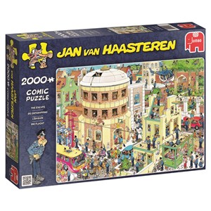 Jumbo (19016) - Jan van Haasteren: "The Escape" - 2000 pieces puzzle