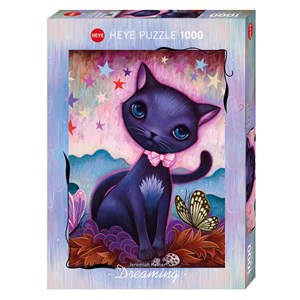 Heye (29687) - "Black Kitty" - 1000 pieces puzzle