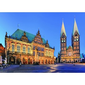 Ravensburger (19622) - "Bremen" - 1000 pieces puzzle