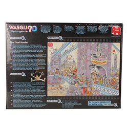 Jumbo (17230) - "Wasgij Mystery Puzzle No.8 The Final Hurdle!" - 1000 pieces puzzle