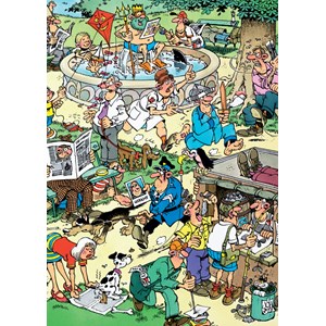 Jumbo (19023) - Jan van Haasteren: "Fun at the Park" - 150 pieces puzzle