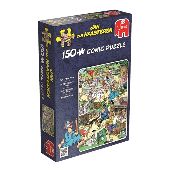 Jumbo (19023) - Jan van Haasteren: "Fun at the Park" - 150 pieces puzzle