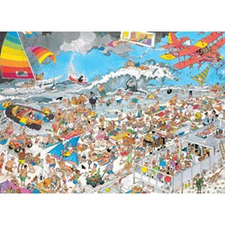 Jumbo (01652) - Jan van Haasteren: "At The Beach" - 1000 pieces puzzle