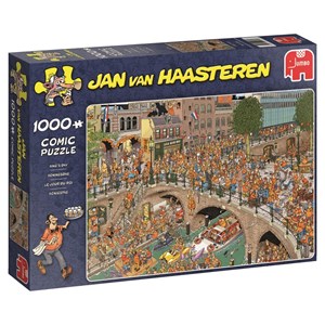 Jumbo (19054) - Jan van Haasteren: "King's Day" - 1000 pieces puzzle