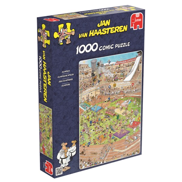 Jumbo (01666) - Jan van Haasteren: "Olympics" - 1000 pieces puzzle