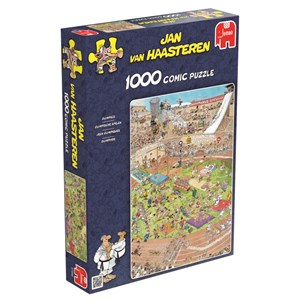 Jumbo (01666) - Jan van Haasteren: "Olympics" - 1000 pieces puzzle