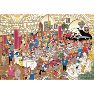 Jumbo (01642) - Jan van Haasteren: "The Wedding" - 1000 pieces puzzle