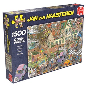 Jumbo (01498) - Jan van Haasteren: "The Storm" - 1500 pieces puzzle