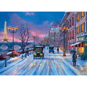 Ravensburger (14741) - "Winter in Paris" - 500 pieces puzzle