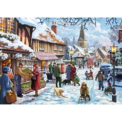 Falcon (11191) - "Seasonal Cheer" - 1000 pieces puzzle