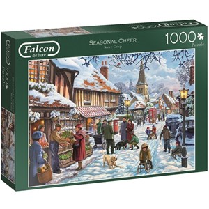 Falcon (11191) - "Seasonal Cheer" - 1000 pieces puzzle