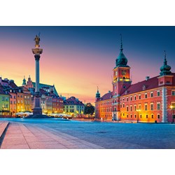 Castorland (52486) - "Castle Square in Warsaw" - 500 pieces puzzle