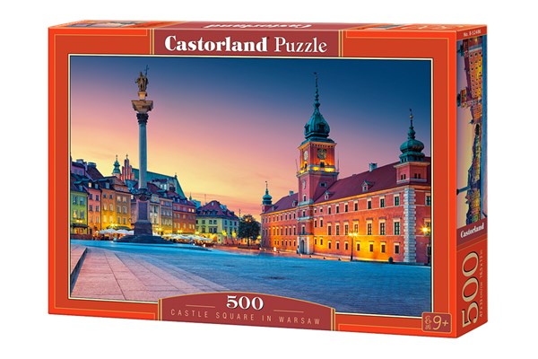 Castorland (52486) - "Castle Square in Warsaw" - 500 pieces puzzle