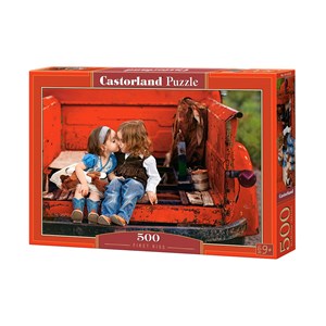 Castorland (B-52523) - "First Kiss" - 500 pieces puzzle