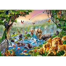 Castorland (B-52141) - "Jungle River" - 500 pieces puzzle