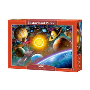 Castorland (B-52158) - "Outer Space" - 500 pieces puzzle