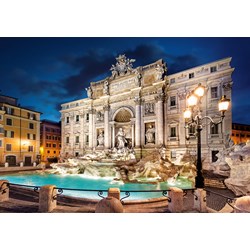 Castorland (B-52332) - "Fontana di Trevi" - 500 pieces puzzle