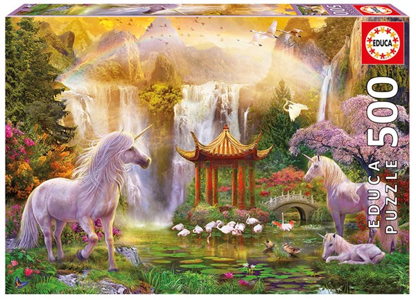 Educa (16270) - "Unicorns" - 500 pieces puzzle