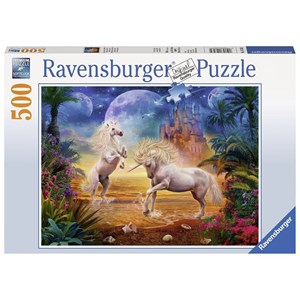 Ravensburger (14743) - "Fantastic Unicorns" - 500 pieces puzzle
