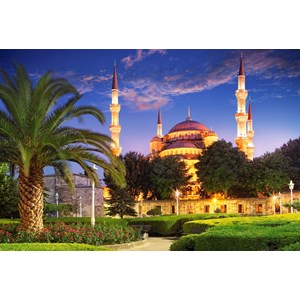 Castorland (C-103386) - "Blue Mosque, Turkey" - 1000 pieces puzzle
