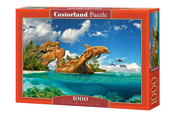 Castorland (C-103508) - "Dolphin Paradise" - 1000 pieces puzzle