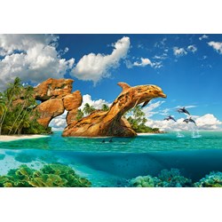 Castorland (C-103508) - "Dolphin Paradise" - 1000 pieces puzzle