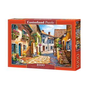 Castorland (C-103744) - "Rue de Village" - 1000 pieces puzzle