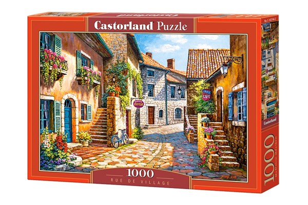 Castorland (C-103744) - "Rue de Village" - 1000 pieces puzzle