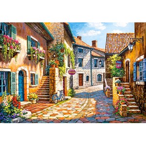 Castorland (C-103744) - "Rue de Village" - 1000 pieces puzzle