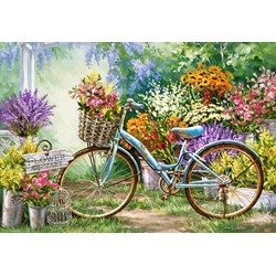 Castorland (C-103898) - "The Flower Mart" - 1000 pieces puzzle