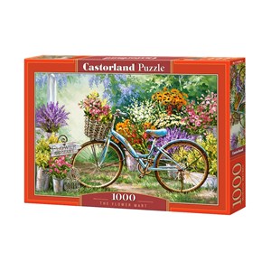 Castorland (C-103898) - "The Flower Mart" - 1000 pieces puzzle