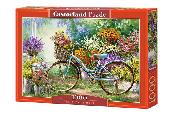 Castorland (C-103898) - "The Flower Mart" - 1000 pieces puzzle