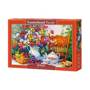 Castorland (C-103836) - "Time for Tea" - 1000 pieces puzzle