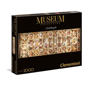 Clementoni (39406) - Michelangelo: "The Sistine Chapel" - 1000 pieces puzzle