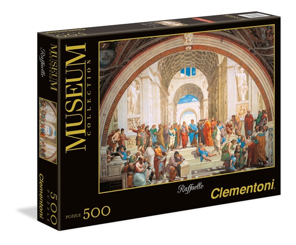 Clementoni (35043) - Raphael: "Scuola di Atene" - 500 pieces puzzle