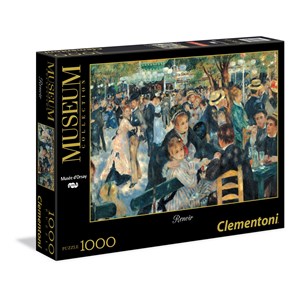 Clementoni (31412) - Pierre-Auguste Renoir: "Bal du Moulin de la Galette" - 1000 pieces puzzle