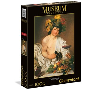 Clementoni (31445) - Caravaggio: "Bacchus" - 1000 pieces puzzle