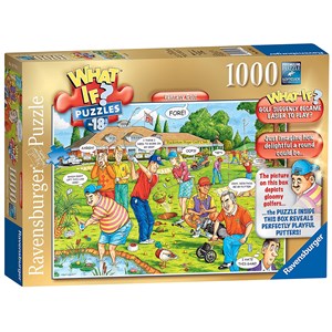 Ravensburger (19770) - "What If? 18, Fantasy Golf" - 1000 pieces puzzle